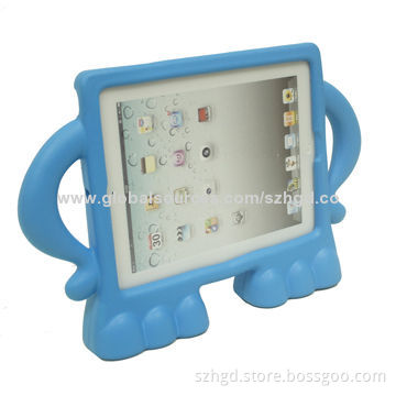 Silicone Case for iPad 2/3/4, New Cute Design, OEM Orders Accepted